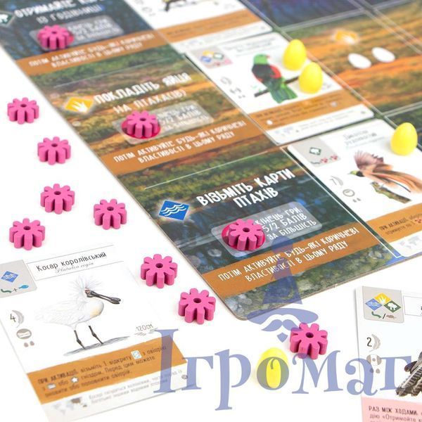 Wingspan Game Feed Tokens: Nectar
