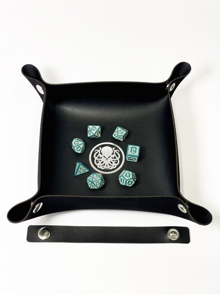 Лоток для кубиків Ктулху (чорний) (Dice tray Cthulhu black) 000007847 фото