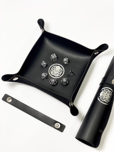 Лоток для кубиків Ктулху (чорний) (Dice tray Cthulhu black) 000007847 фото