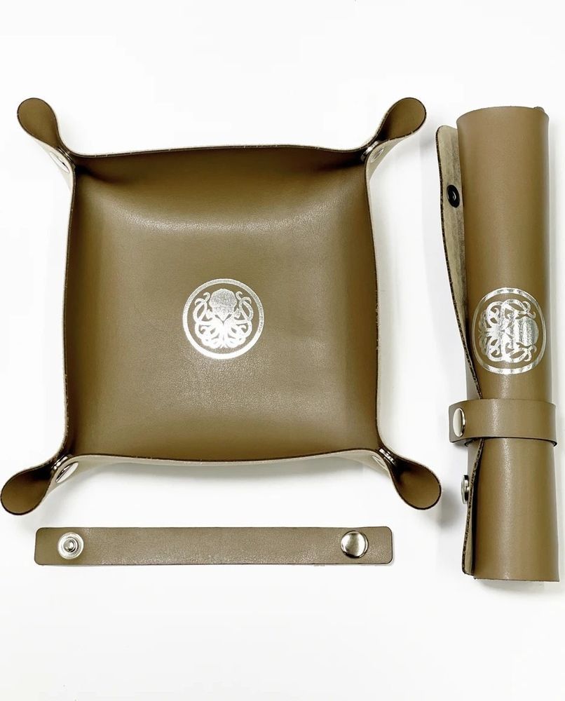 Лоток для кубиків Ктулху (коричневий) (Dice tray Cthulhu brown) 000007849 фото
