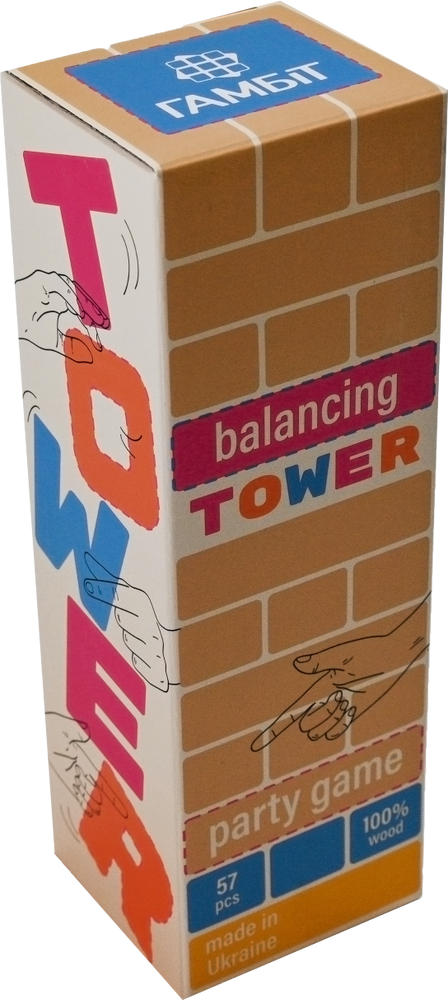 Дженга Balancing Tower (Гамбіт) 000008340 фото