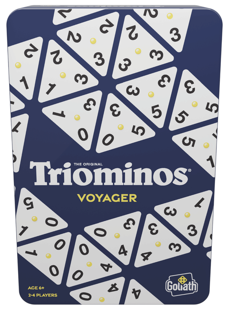 Триміно дорожнє (Triominos voyager) у металевій коробці 000008592 фото