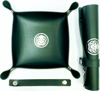 Лоток для кубиків Ктулху (зелений) (Dice tray Cthulhu green) 000007870 фото