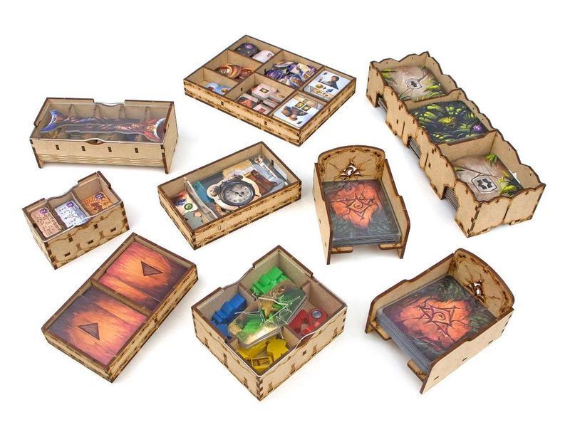 Organizer for boardgame Lost Ruins of Arnak