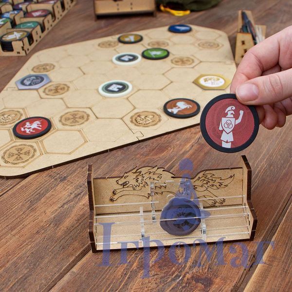 Organizer for boardgame War Chest Deluxe