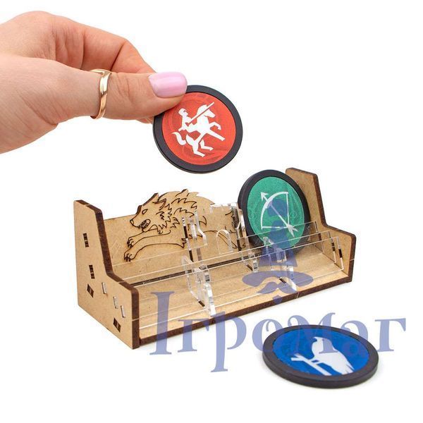 Organizer for boardgame War Chest Deluxe