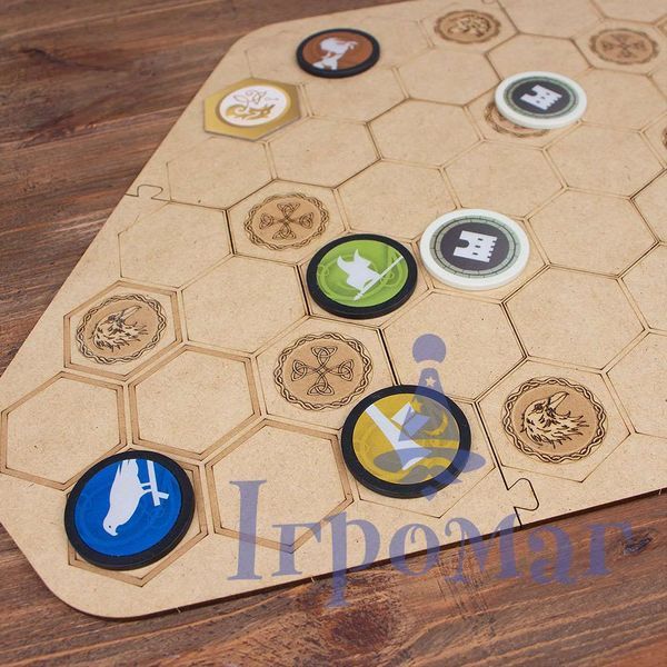 Organizer for boardgame War Chest Deluxe